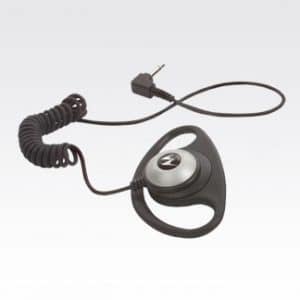 PMLN4620 - Auricular en forma D-Shell recepción únicamente, para mic parlante (conector de 3,5 mm) FM / UL