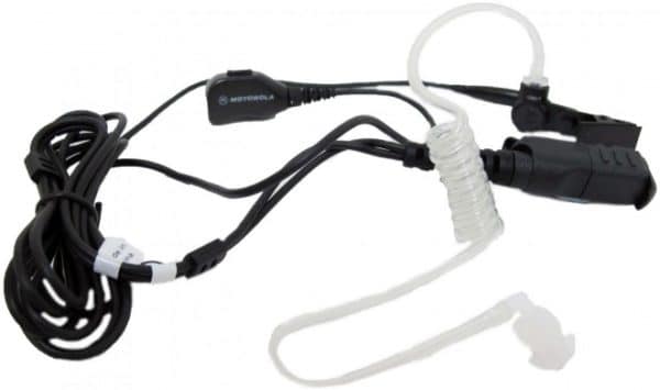 PMLN7269 - Kit de vigilancia 2 cables con auricular, rápido desconectado, negro