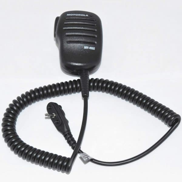 AAF53X501 - MH-450S Micrófono para altavoz con clip de solapa y 3.5mm Ear Phone Jack