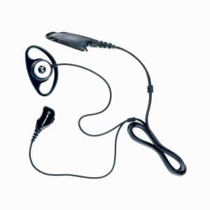 PMLN5001 - Auricular tipo D de carcasa con micrófono PTT.