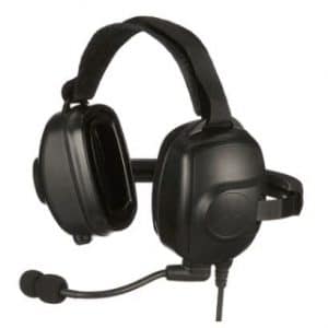 PMLN6852 - Diadema detrás de la cabeza heavy duty con micrófono de cancelación de ruido
