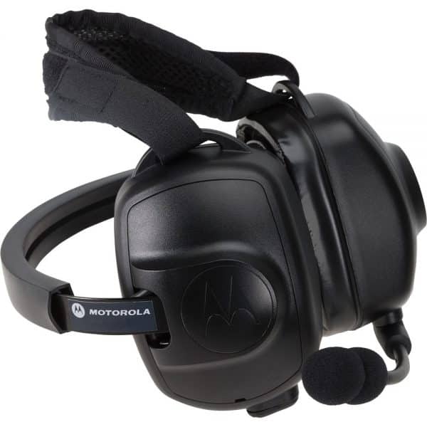 PMLN6853 - Diadema detrás de la cabeza heavy duty con micrófono de cancelación de ruido