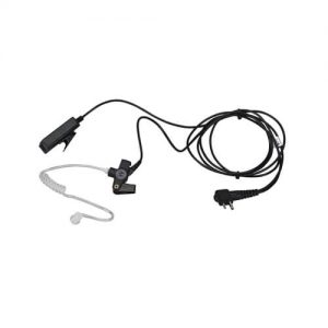 RLN5318 - Auricular de 2 conectores con micrófono y PTT combinado (negro)