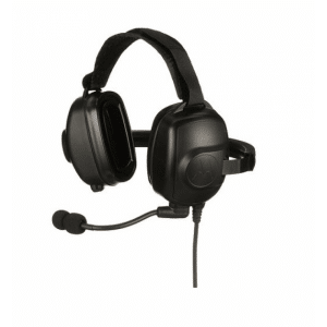 PMLN6760 - Diadema atrás de la cabeza heavy duty, con micrófono de pluma con cancelación de ruido