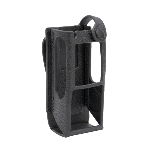 PMLN8301 - Estuche rígido de cuero con presilla fija para cinturón de 3 pulgadas. Fijo (display)